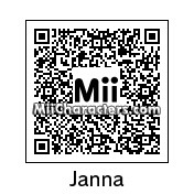 QR Code for Janna by geek dash