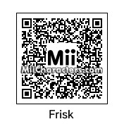 QR Code for Frisk by SgtKeroBro