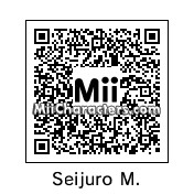 QR Code for Seijuro Mikoshiba by GraceTwist