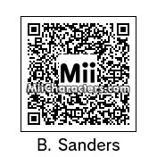 QR Code for Bernard "Bernie" Sanders by Bala