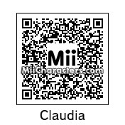 QR Code for Claudia by TurboJUSA