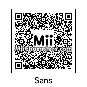 QR Code for Sans by TimeLordAaron