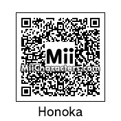 QR Code for Kousaka Honoka by TheMiiGiver