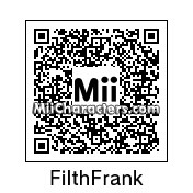 QR Code for Filthy Frank by J1N2G