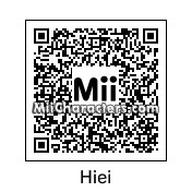 QR Code for Hiei by Eben Frostey