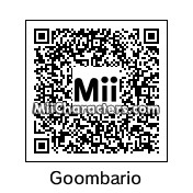 QR Code for Goombario by Mii Central