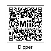 QR Code for Dipper Pines by ChelseaHedgeho