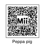 QR Code for Peppa Pig by a guy