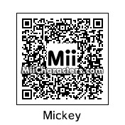 QR Code for Mickey Mouse by Chadtronic