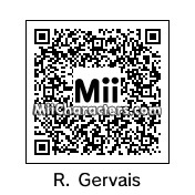 QR Code for Ricky Gervais by Tocci