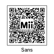 QR Code for Sans by UnderGirl