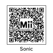 QR Code for Sonic the Hedgehog by TForce Crimson