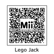 QR Code for Lego Captain Jack Sparrow by Toon and Anime