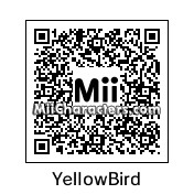 QR Code for Yellow Angry Bird by Geno