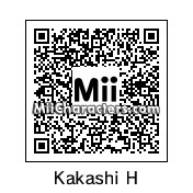 QR Code for Kakashi Hatake by Anne