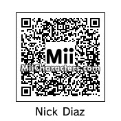 QR Code for Nick Diaz by Jessii