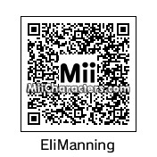 QR Code for Eli Manning by Alien