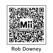 QR Code for Robert Downey Jr. by St. Patty