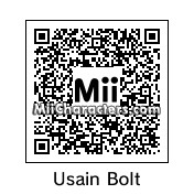 QR Code for Usain Bolt by JAYJAY