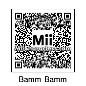 QR Code for Bamm-Bamm Rubble by Daffy Duck