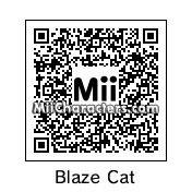 QR Code for Blaze the Cat by #1Zeldafan