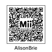 QR Code for Alison Brie by Dann