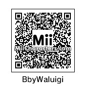 QR Code for Baby Waluigi by Luigi