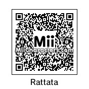 QR Code for Rattata by Pikachu