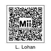 QR Code for Lindsay Lohan by Ajay