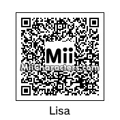 QR Code for Lisa Simpson by Eric