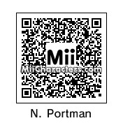 QR Code for Natalie Portman by Ajay