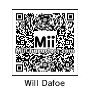 QR Code for Willem Dafoe by Ajay