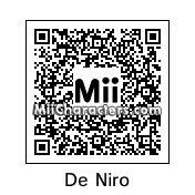 QR Code for Robert De Niro by Brandon