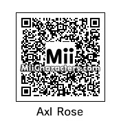 QR Code for Axl Rose by Eric