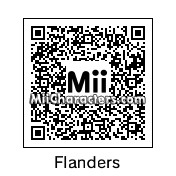 QR Code for Ned Flanders by Phillip