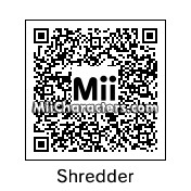 QR Code for Shredder by !SiC