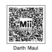 QR Code for Darth Maul by BobbyBobby