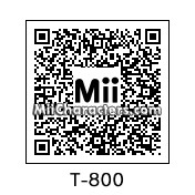 QR Code for Terminator Series T-800 by Bobbybobby