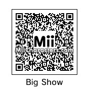 QR Code for "The Big Show" Paul White by Tocci