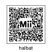 QR Code for Halloween Bat by Mr Tip