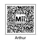 QR Code for Arthur Ashe by Tito