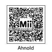 QR Code for Arnold Schwarzenegger by Ajay