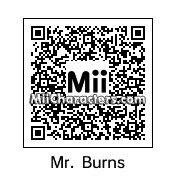 QR Code for Mr. Burns by !SiC