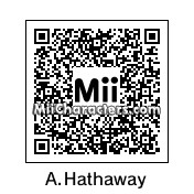 QR Code for Anne Hathaway by Tocci