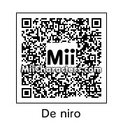 QR Code for Robert De Niro by Ajay