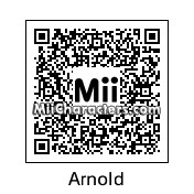 QR Code for Arnold Schwarzenegger by Mr Tip