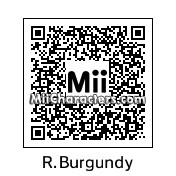 QR Code for Ron Burgundy by Tocci