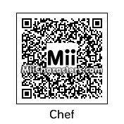 QR Code for Chef by Toon and Anime