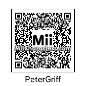 QR Code for Peter Griffin by Toon and Anime