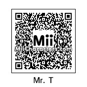 QR Code for Mr. T by Killa Kam